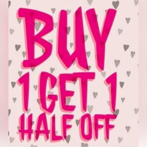 Buy one get one half off!!!